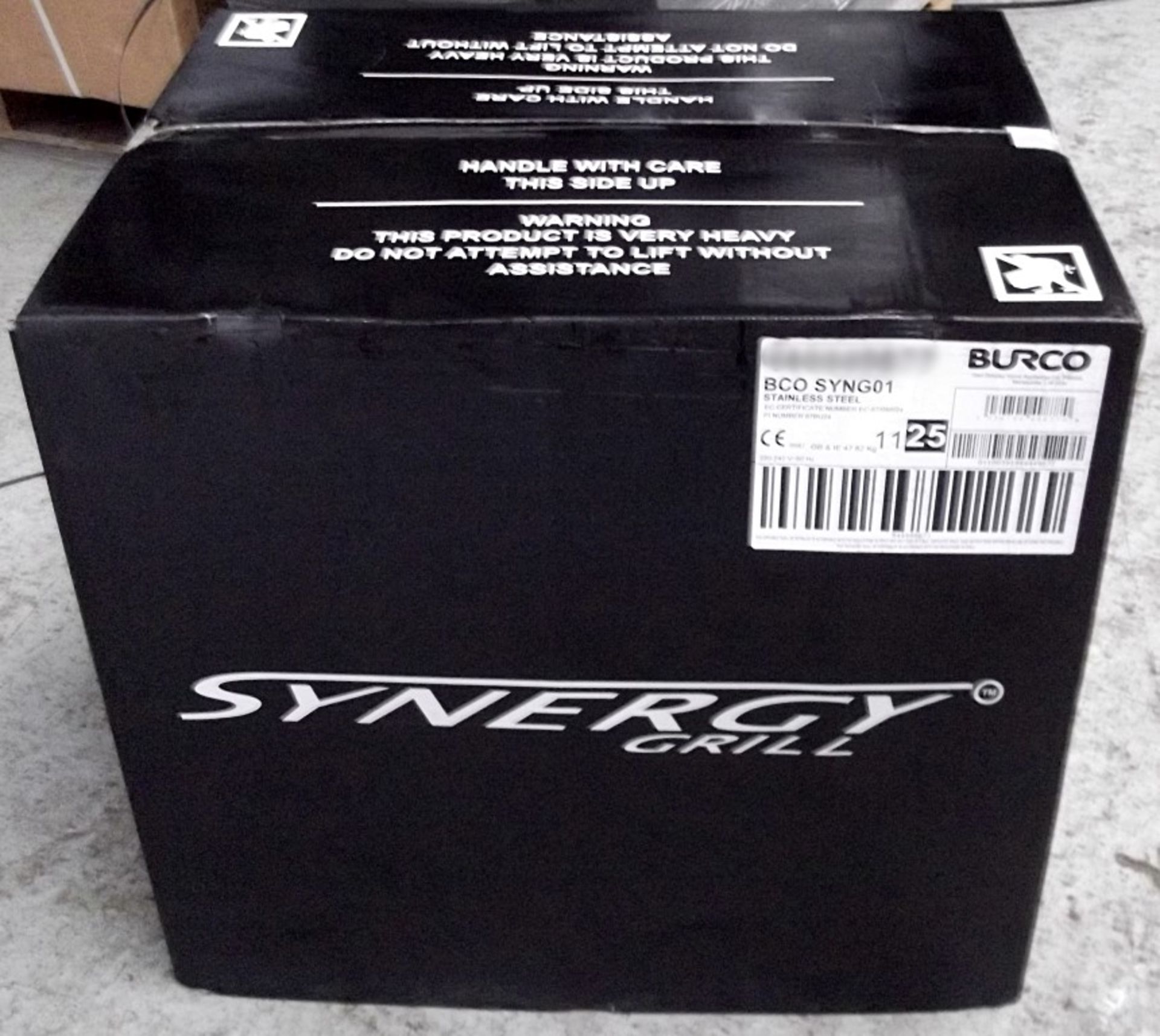 1 x Burco SYNG01 Fat Atomising Synergy Char Grill - Stainless Steel – New & Boxed – CL053 – - Image 3 of 3