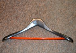 18 x Paul Smith Branded Wooden Hangers - Stunning Silver & Orange Design - Ref BC032 - CL008 - New /