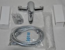 1 x Bath Shower Mixer – Used Commercial Samples – Boxed in Good Condition – Complete - Model : V04 –