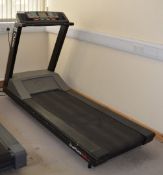 1 x Quinton HR Club Track Plus Treadmill Model # 612 Plus - Commercial Gym Equipment - Ref L338