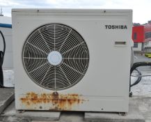 1 x Toshiba Outdoor Air Conditioning Unit - Ref L125 - H88 x W77 x D31 cms - CL110 - Location: