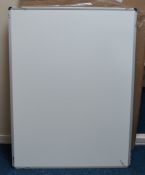 1 x Acco Nobo Elipse Drywipe Board - New and Unused - 1200x900mm - Ref L3370 2F - CL110 -