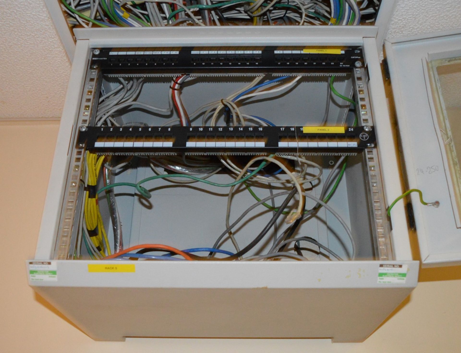 1 x Wall Mounted Patch / Network Cabinet - Ref L321 1F - CL110 - Location: Liverpool L20 - Image 3 of 3