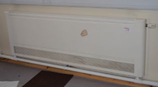 4 x Single Panel Radiators With Radiator Covers and Valves - H68 x W20/120/120/120 cms - Ref L346