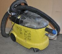 3 x Karcher Puzzi 8/1C 1380w 240v Carpet Upholstery Cleaners - Note These Require Servicing - Ref CW