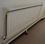 1 x Cast Iron Radiator With Radiator Shelf and Danfoss Valve - H62 x W174 cms - Ref RAD4 2F -