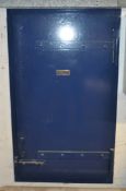 1 x Vintage Heavy Duty Steel Door With Casing Manufactured By Curfew Doors and Shutters of