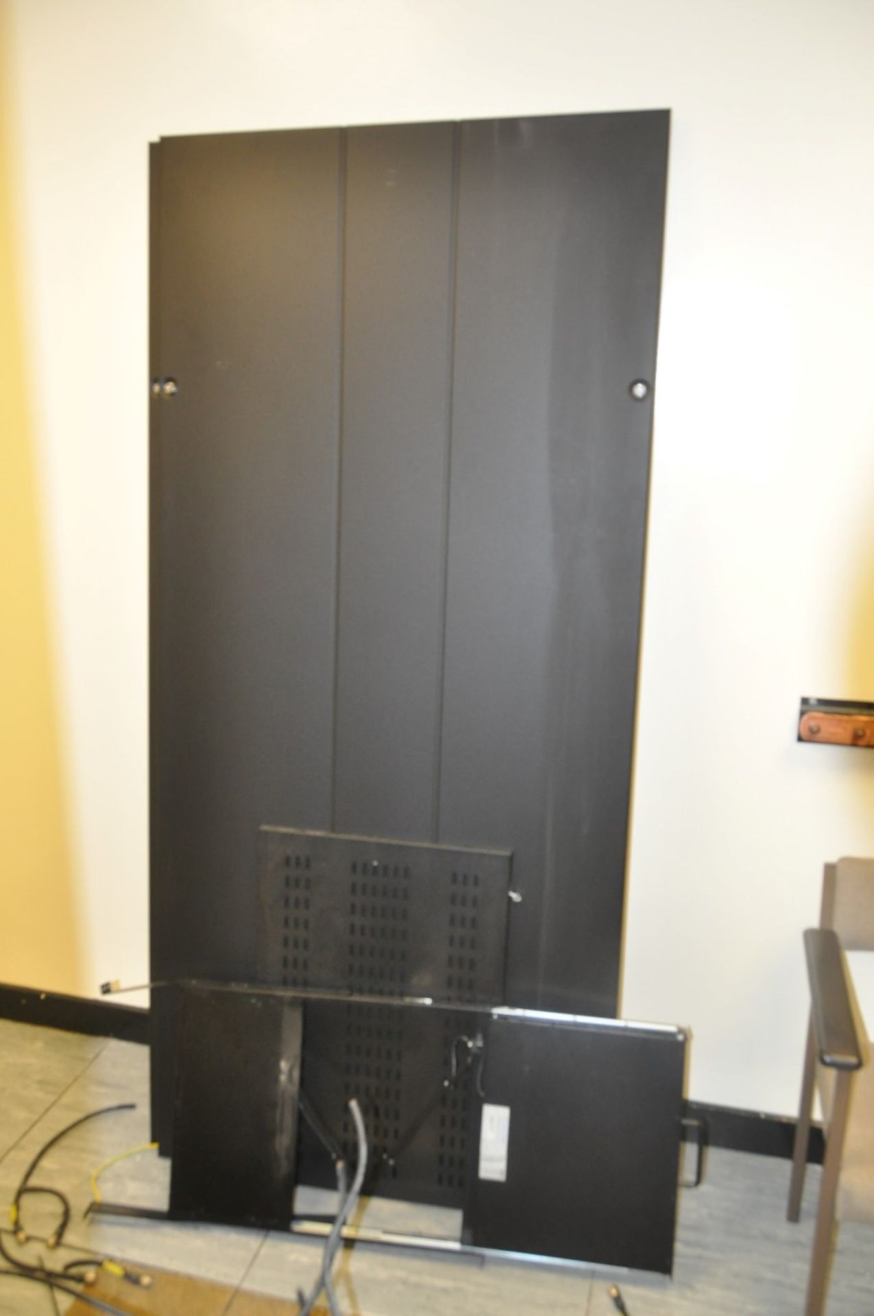 3 x Black Server Cabinet Enclosures - Includes Accessories Such as PSU Units, Plug Extensions, - Image 3 of 12