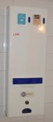 1 x Cannon Hygiene Dual Slot Tampon Dispenser - Wall Mounted Dispenser For Womens Toilets - Ref L305