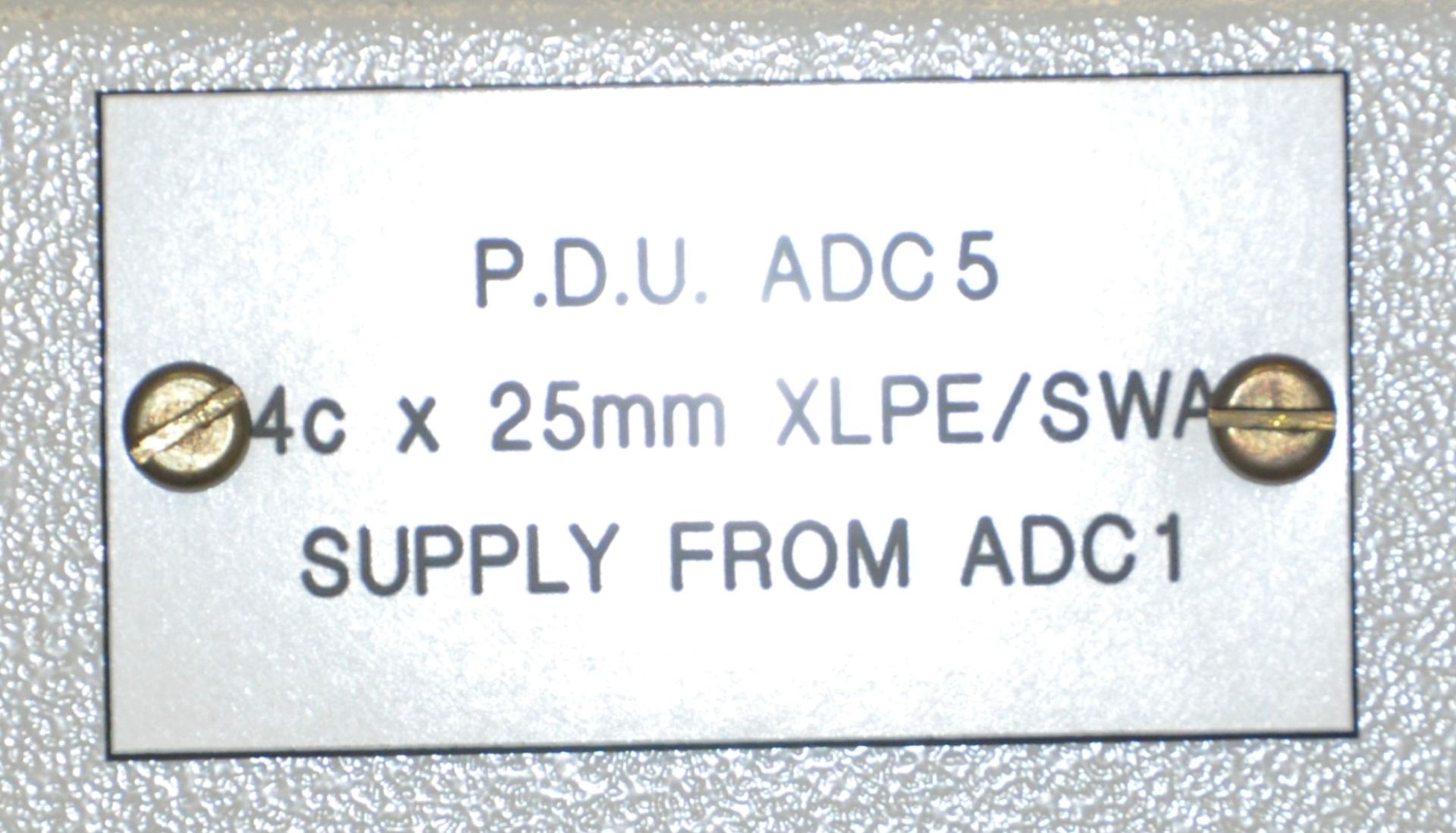 1 x Mardix Power Distribution Unit Cabinet - PDU ADC5 - 163 x 50 cms - Ref L57 1F - Buyer to - Image 2 of 4