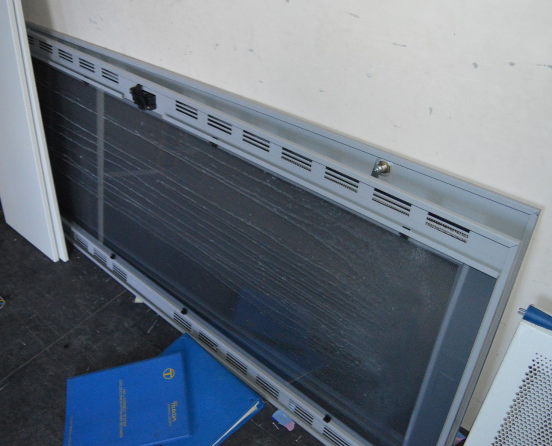 2 x Server Cabinet Enclosures - H215 x W80 x D100 cms - Includes Fronts But No Backs or Sides - - Image 7 of 9