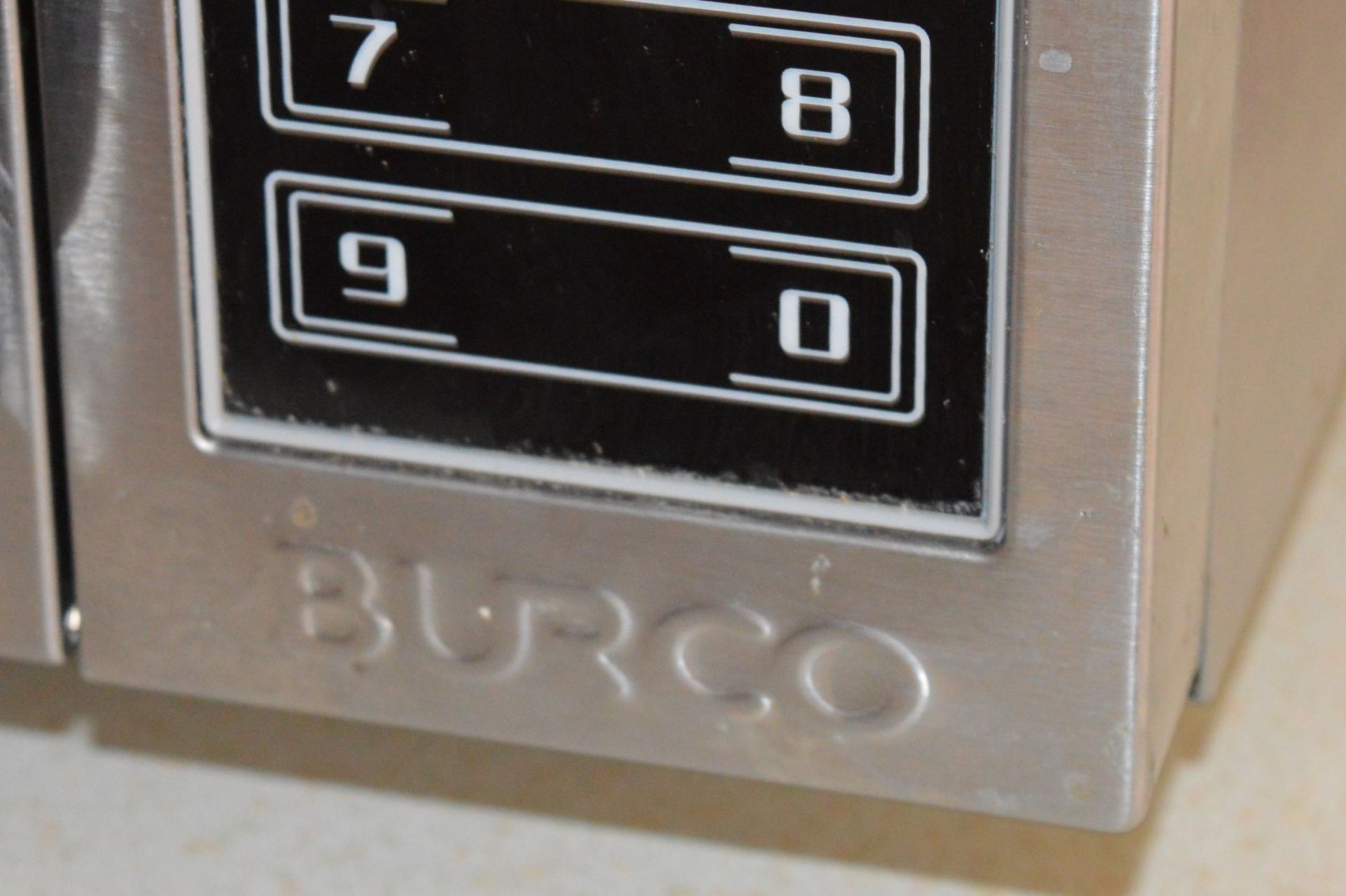 1 x Burco 1000W Commercial Microwave - Model CTMW01 - 25 Litre Capacity - Stainless Steel Finish - 3 - Image 2 of 4