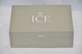 35 x Genuine Fine Leather Jotters by ICE London – EGW-6004-WH - Colour: White – Each Include Note