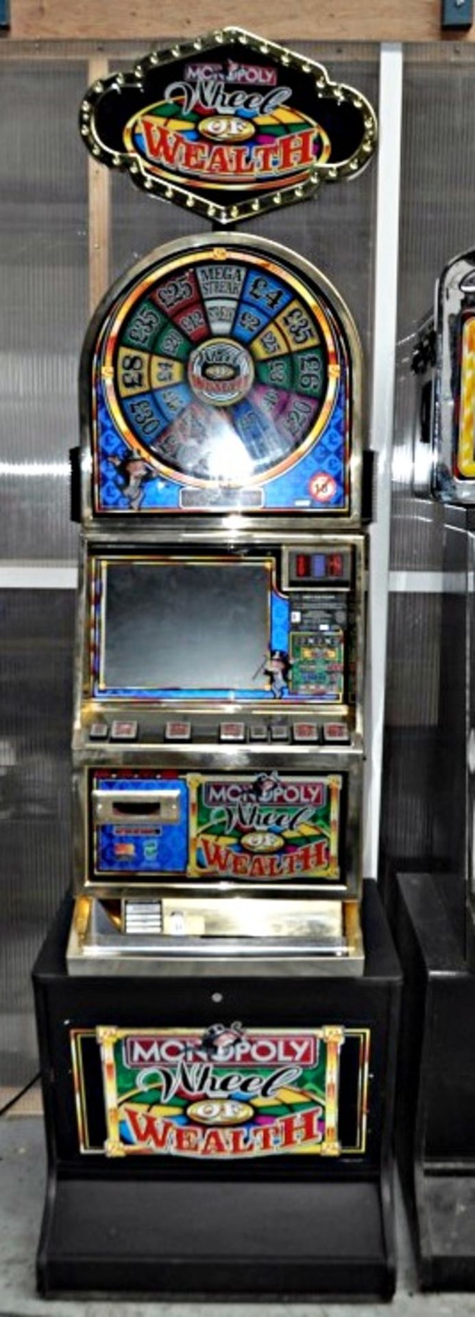 1 x "MONOPOLY: Wheel Of Wealth" Digital Arcade Fruit Machine - Manufacturer: Mozuma Games (2007) - - Image 2 of 4