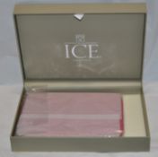 10 x Genuine Leather Travel Zip Folder / Ipad Cases by ICE London - EGF-6005 PK - Colour: Pink -