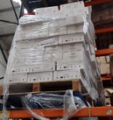 1 x Pallet of Approx 80 boxes of Cha Tea each box contains 12 Tins of fully sealed Flavours -