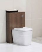1 x Vogue ARC Bathroom BTW Cistern Unit - WALNUT - Type 2E - Manufactured to the Highest Standards -