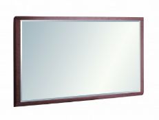 1 x Arc series 1 1000 x 600mm wall mirror in Natural Oak - CL044 - JI473 - Location: Welwyn,