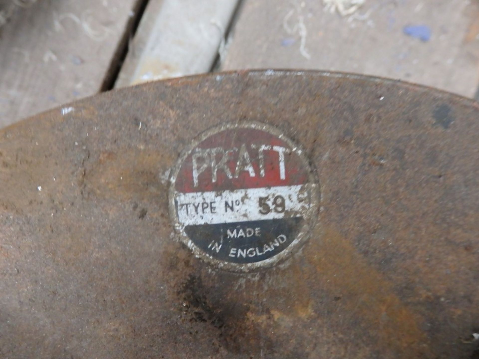 1 x Pratt No. 55 Chuck - Machine Tool  - Used - Ref WPM081/590 - CL057 - Location: Welwyn, - Image 2 of 4