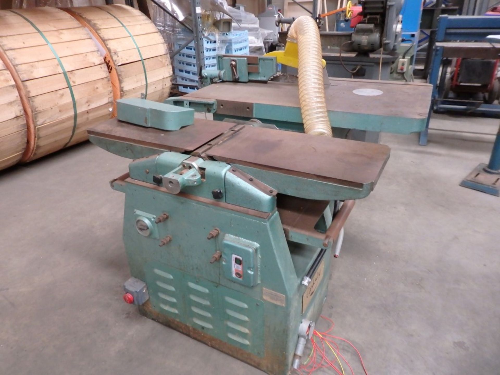 1 x COOKSLEY HEAVY DUTY UNIVERSAL MACHINE,(12"X9" PLANER THICKNESSER & 16" SAW COMBINATION) - Ref - Image 10 of 12