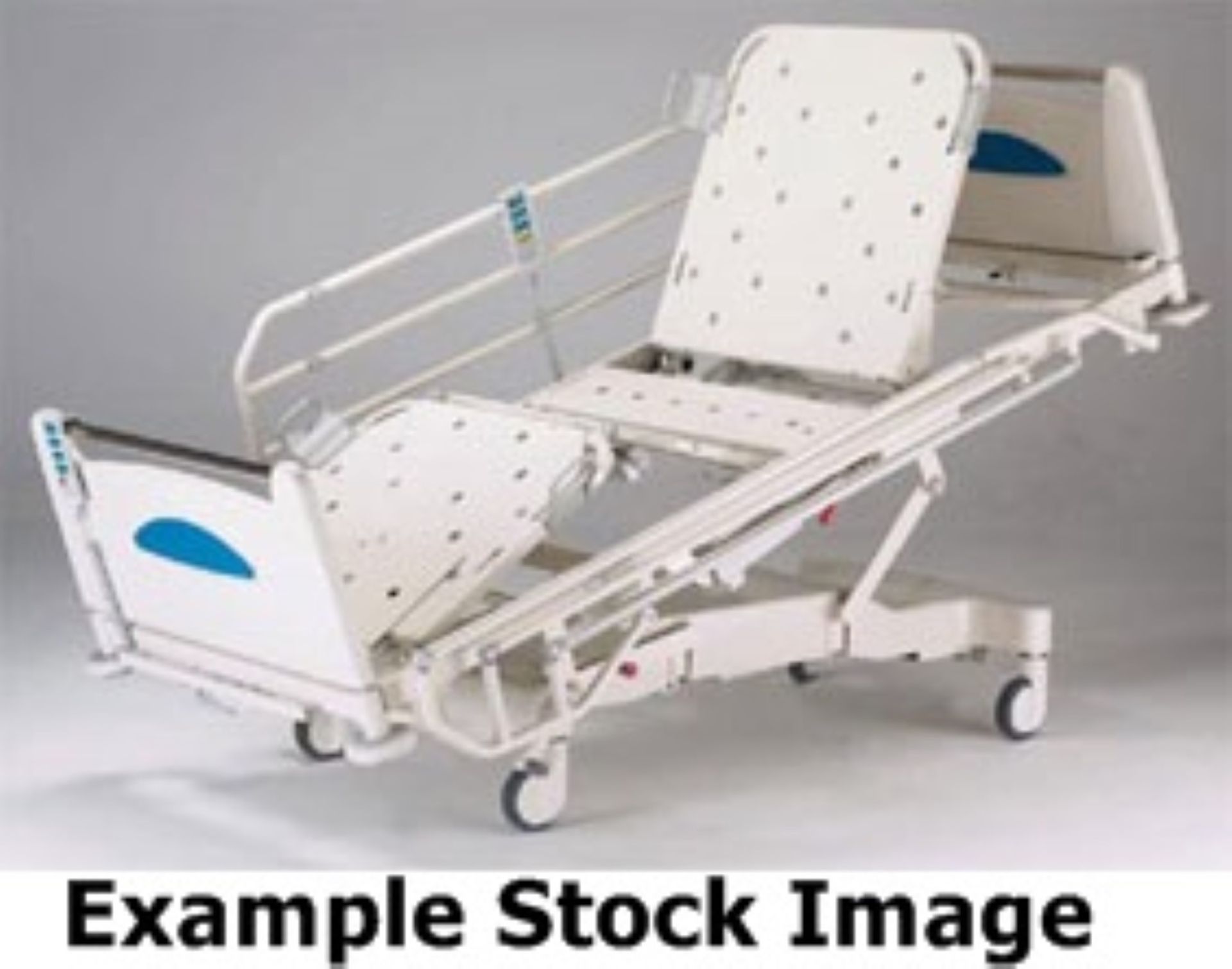 1 x Contoura 560 Huntleigh Electric Hospital Bed - Adult Size - With Side Rails - Four Section