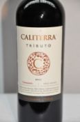 1 x Caliterra Tributo Single Vineyard Carmenere Red Wines - Chile 2011 - Bottle Size 75cl - Volume