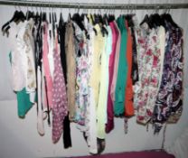 48 x Items Of Assorted Women's Clothing – Box436 – Includes Tops, Skirts & Pants - Sizes Range