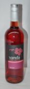1 x Bottle of Vanda MERLOT ROSE South Eastern Australian Wine - NV - 75cl - 13.5% Volume - CL103 -