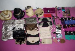 106 x Items Of Assorted Women's / Girls Fashion Accessories – Box425 – Includes Bags, Purses Hats,