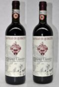 2 x Castello Di Querceto I Colombi, Chianti Classico Riserva DOCG, Italy - Year 2011 / 2012 - Bottle