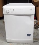 1 x BEKO Dishwasher - Model DWD5414W - Unchecked Customer Return, Unboxed - Ref Dis7 - CL007 -