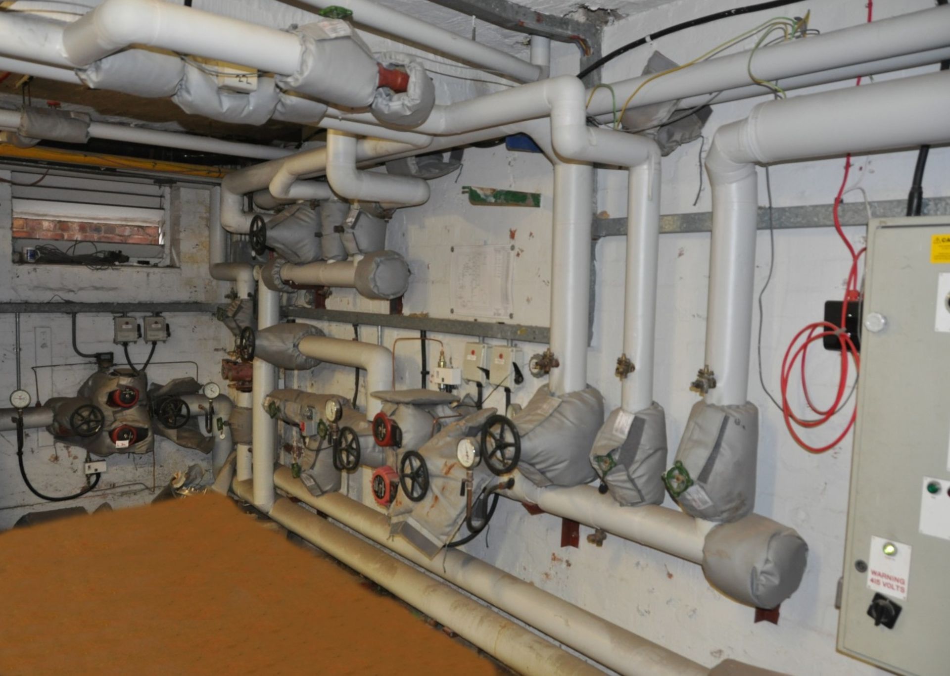 1 x Quantity of Boiler Room Fixtures Including 4 x Grundfos UMC/D 65-60 415V Circulator