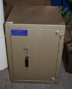 1 x Heavy Duty Security Safe - Protect Important Documents, Valuables and Cash From Smoke and Fire -