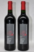 2 x Mas Des Argunelles Car Ino Red Wine - French Wine - 2010 - Bottle Size 75cl - Volume 14% - Ref