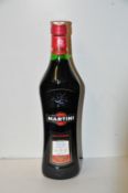 1 x Martini Rosso Torino - 75cl Bottle - Sealed UK Stock - 15% Volume - CL103 - Ref PAR295 -