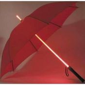 1 x Rain-Glo Illuminated Umbrella - Ideal For Festivals or Camping - Bright LED Light - New and