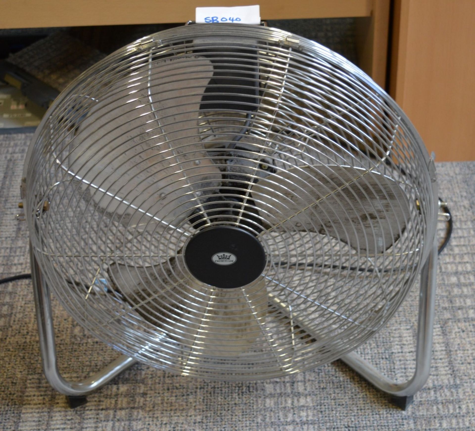 1 x Premiair HPF 4500 Air Circulator 18 Inch High Velocity Fan - 240v - 360 Degree Tilt Action -