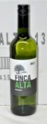 1 x Bottle of Finca Alta 2013 Macabeo Spanish White Wine - 75cl - 12.5% Volume - CL103 - Ref