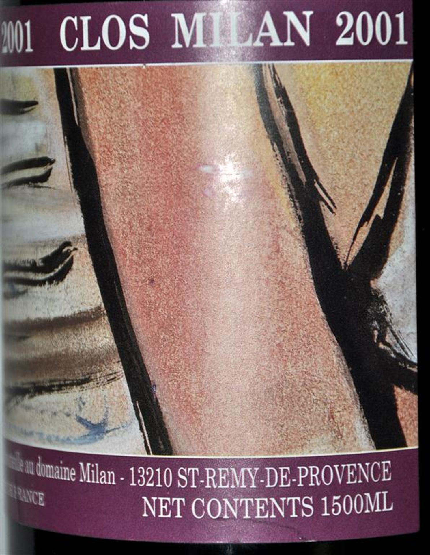 1 x Clos Milan 2001 Red Wine - 1.5L Magnum Bottle - 150cl - Product of France - Volume 14% - Ref - Image 3 of 3