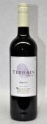 1 x Terrain Merlot 2012 Red Wine - Product of France - Bottle Size 75cl - Volume 13% - Ref W471 -