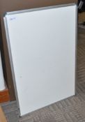 1 x NOBO Office White Board - Ideal For The Home Office or Business Place - Size: 60 x 90 cm - Ref