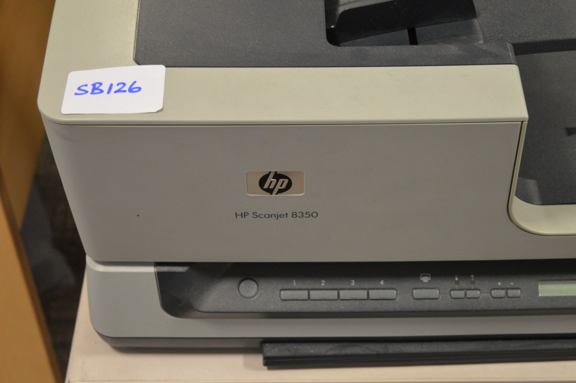 1 x HP Scanjet 8350 Document Scanner - 4800 dpi x 4800 dpi - With Drawer Pedestal Cabinet Stand - - Image 3 of 3