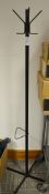1 x Coat Stand - Ideal For The Home or Office - Stands Approx 160cm Tall - Ref SB188 - CL106 -