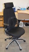 1 x RH Extend Ergonomic Office Chair - Promotes Active Sitting With Lumbar Support - Includes