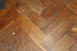 Reclaimed Hardwood PARKQUET Flooring - Full Room Measuring Approx 320 x 280 cms - 9 Suare Meters -