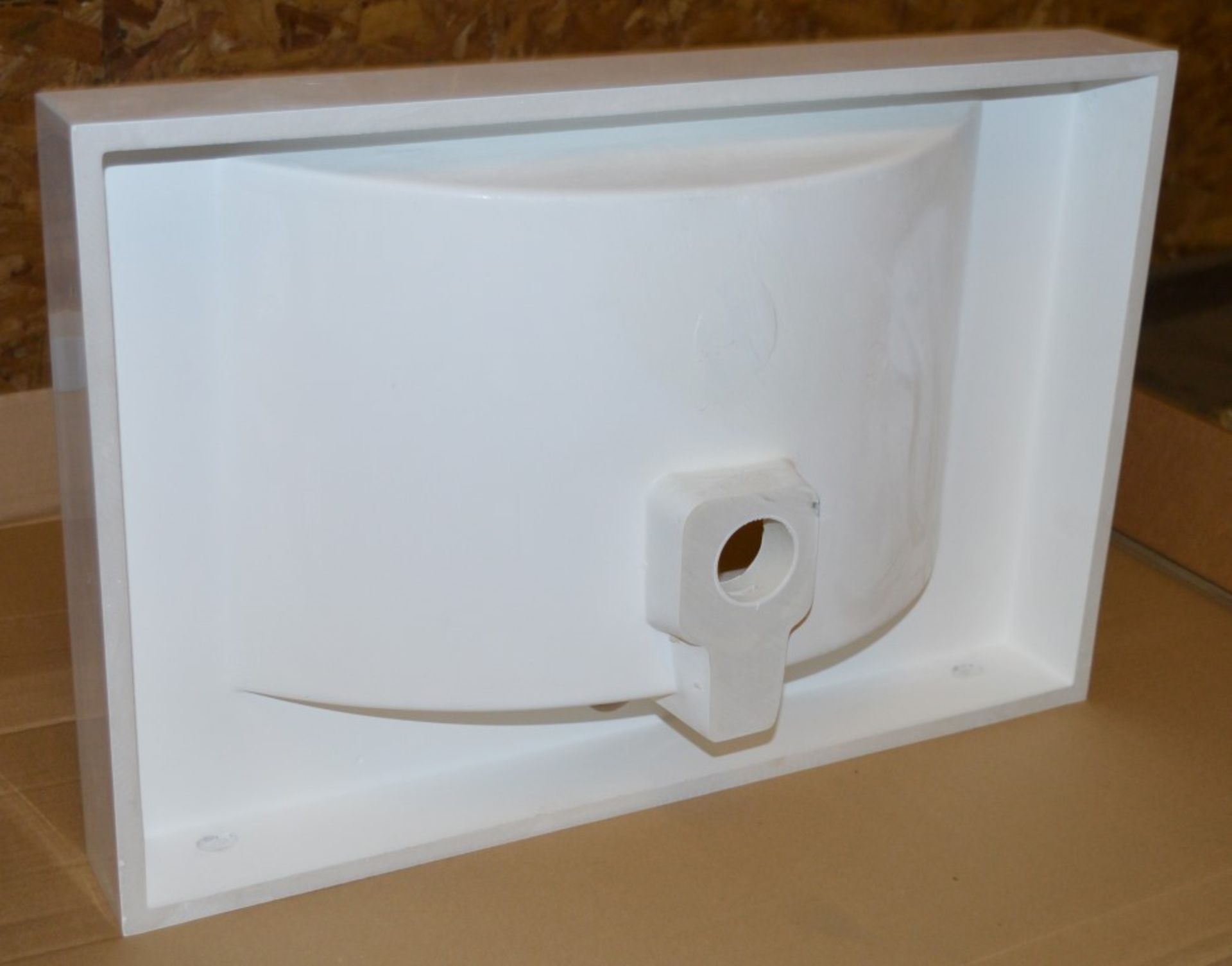 10 x Vogue Bathrooms JUNO Single Tap Hole Inset Sink Basins - 600mm Width - Product Code 1VFJU60 - - Image 6 of 7