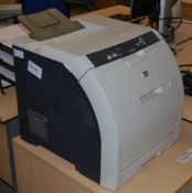 1 x HP Colour Laserjet Office Printer - Model 3600n - Built-in Automatic Duplexer - From Working