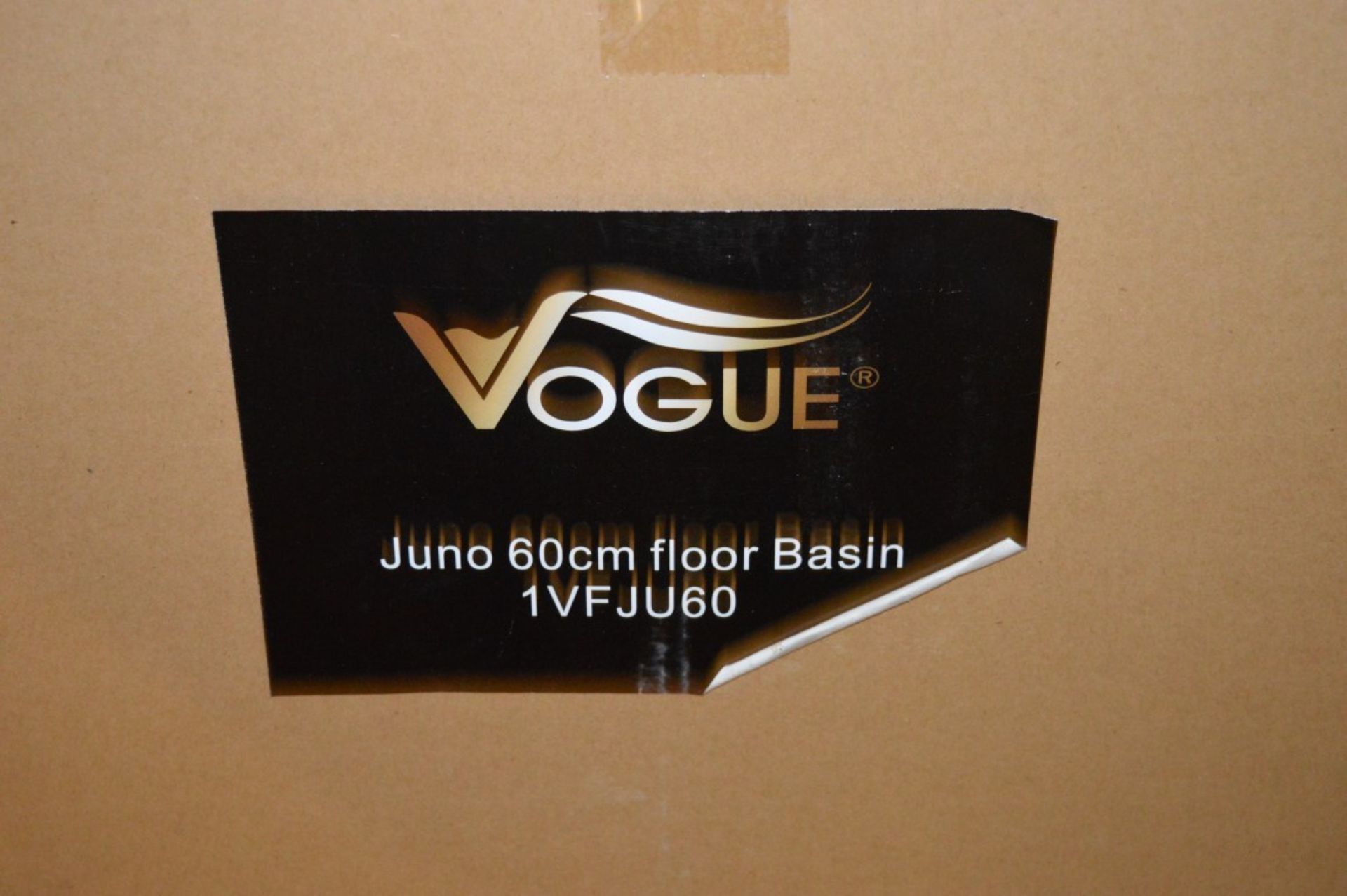 10 x Vogue Bathrooms JUNO Single Tap Hole Inset Sink Basins - 600mm Width - Product Code 1VFJU60 - - Image 5 of 7