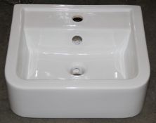 20 x Vogue Bathrooms OPTIONS Single Tap Hole SEMI RECESSED SINK BASINS - 450mm Width - Brand New