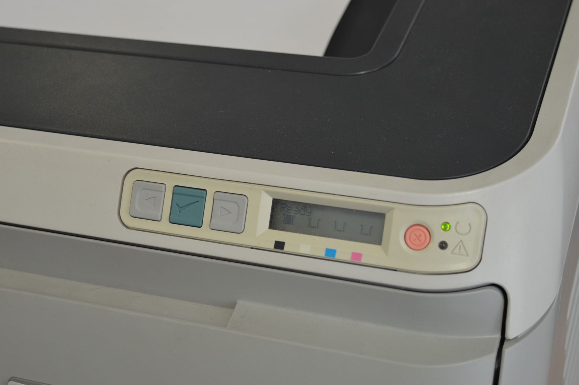 1 x HP Colour Laserjet Office Printer - Model 2600n - From Working Office Environment - Quickly - Image 3 of 3